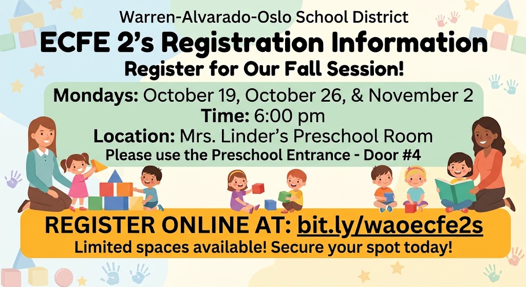 ECFE 2's registration