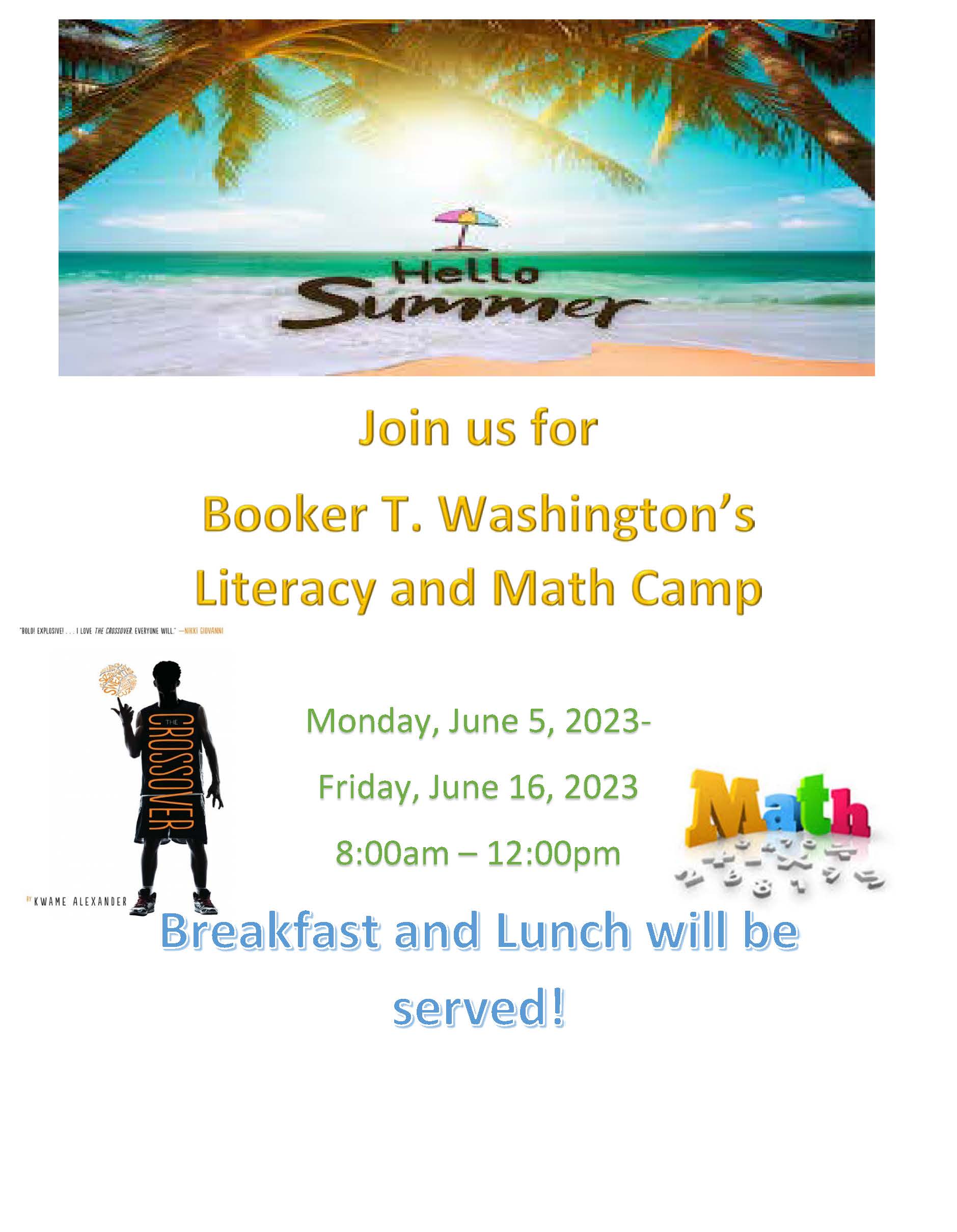 Summer Literacy and Math Camp