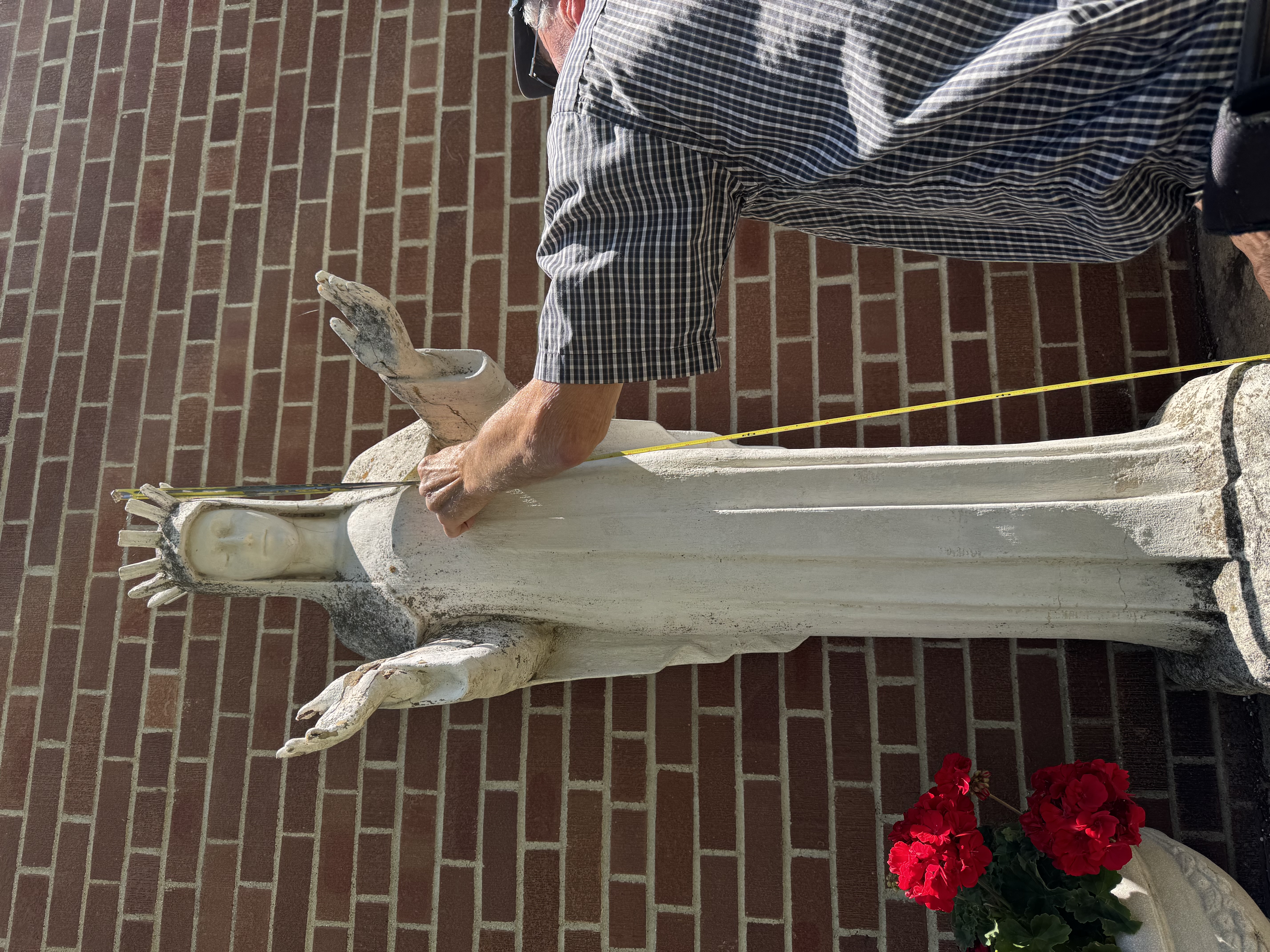 Measuring Our Lady of Beauraign