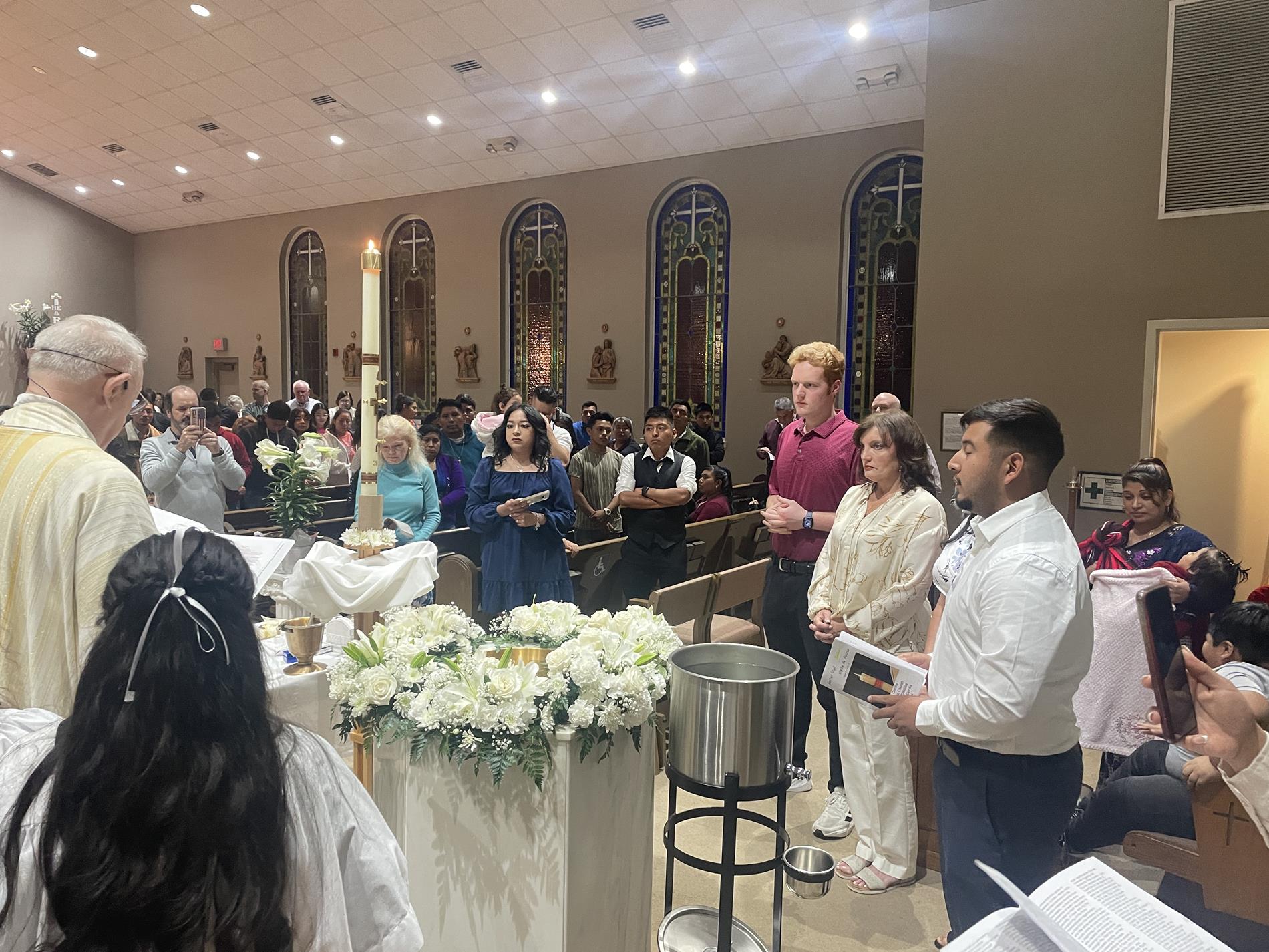 Blessing of the baptismal font