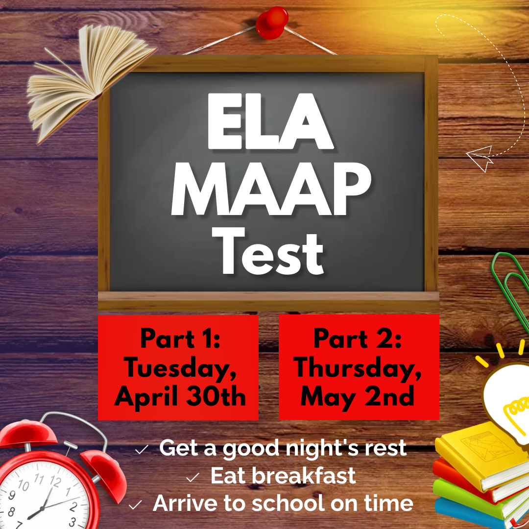 ELA PART 1 & 2 TEST 