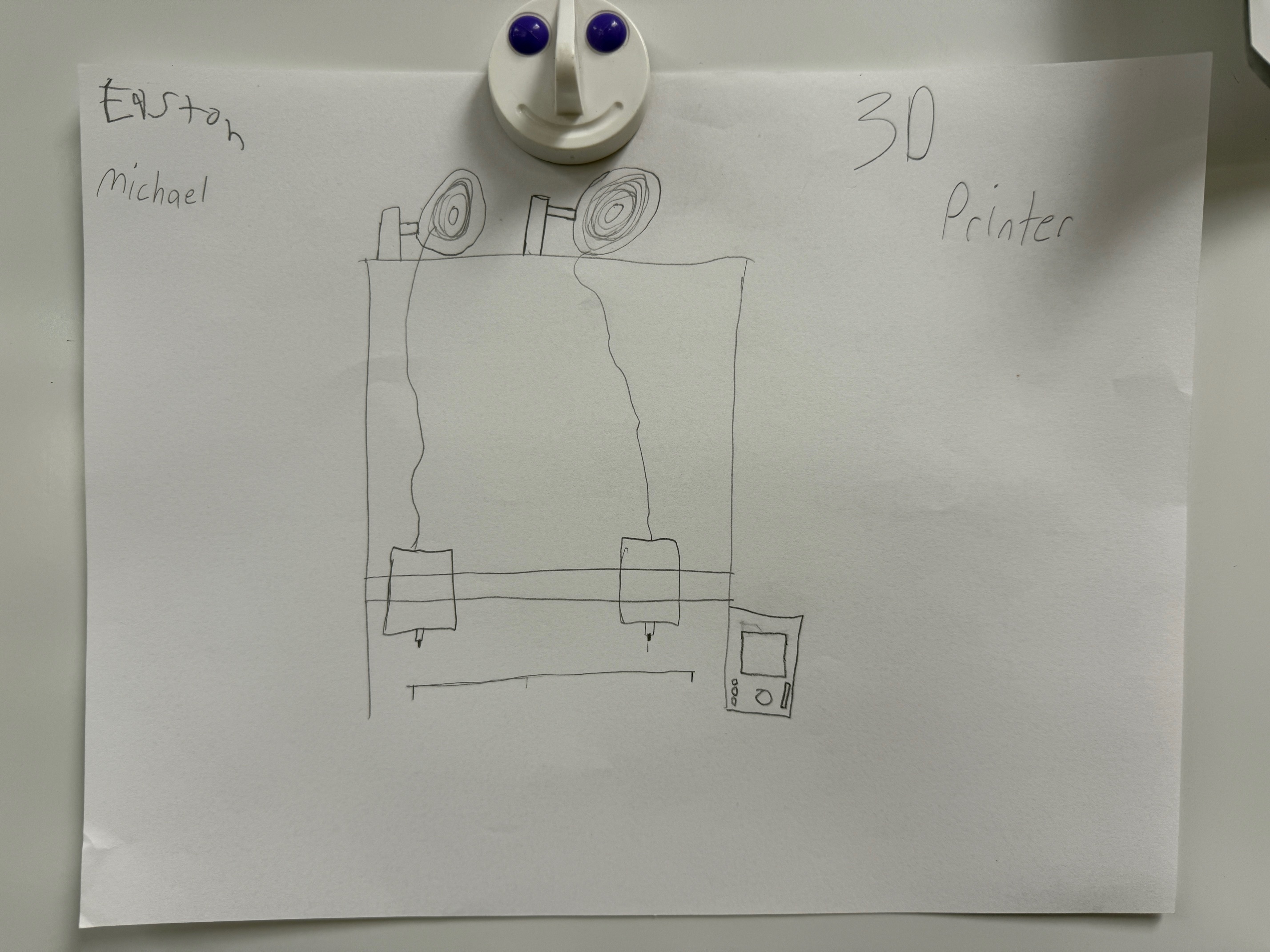 3D printer sketch