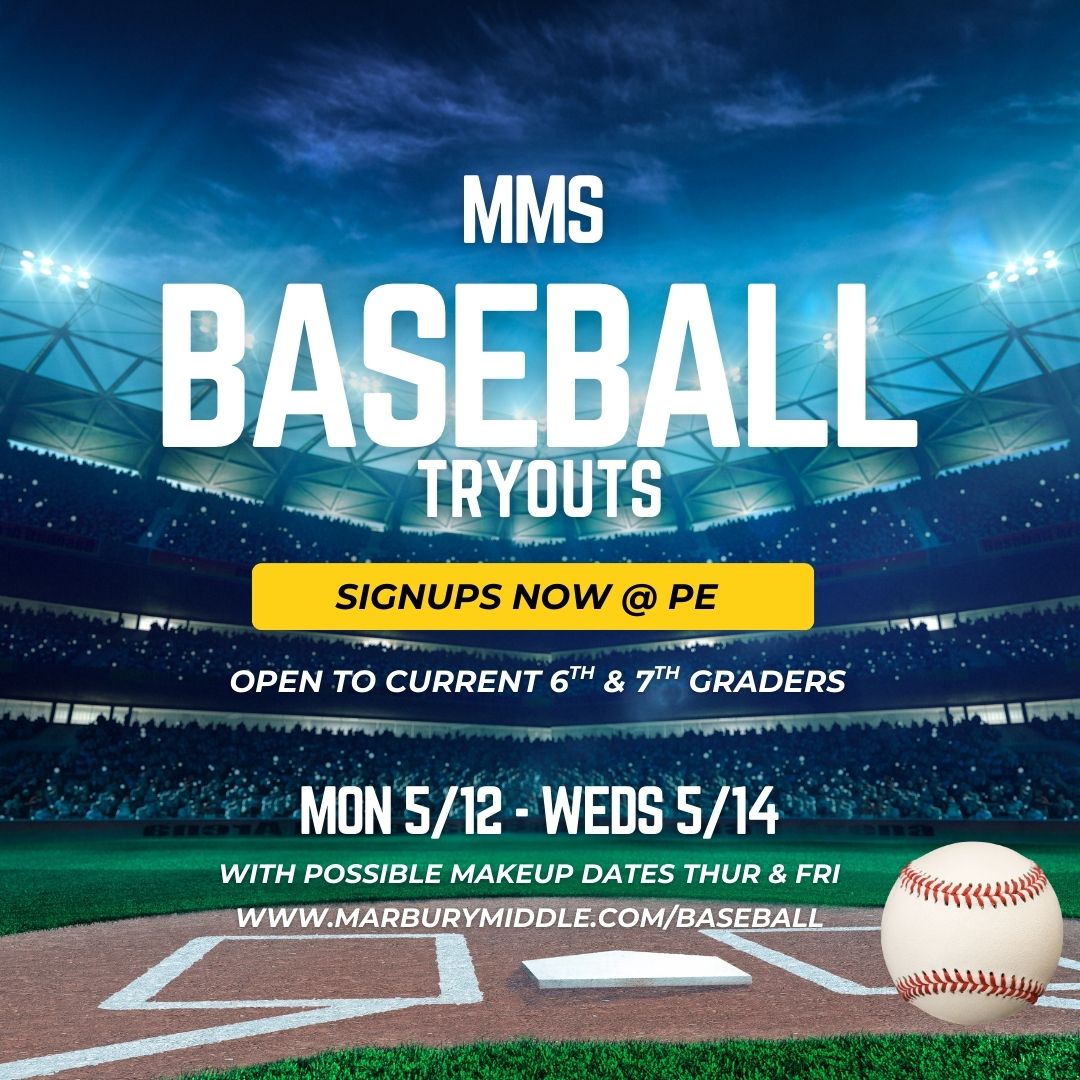 Baseball Tryout Announcement