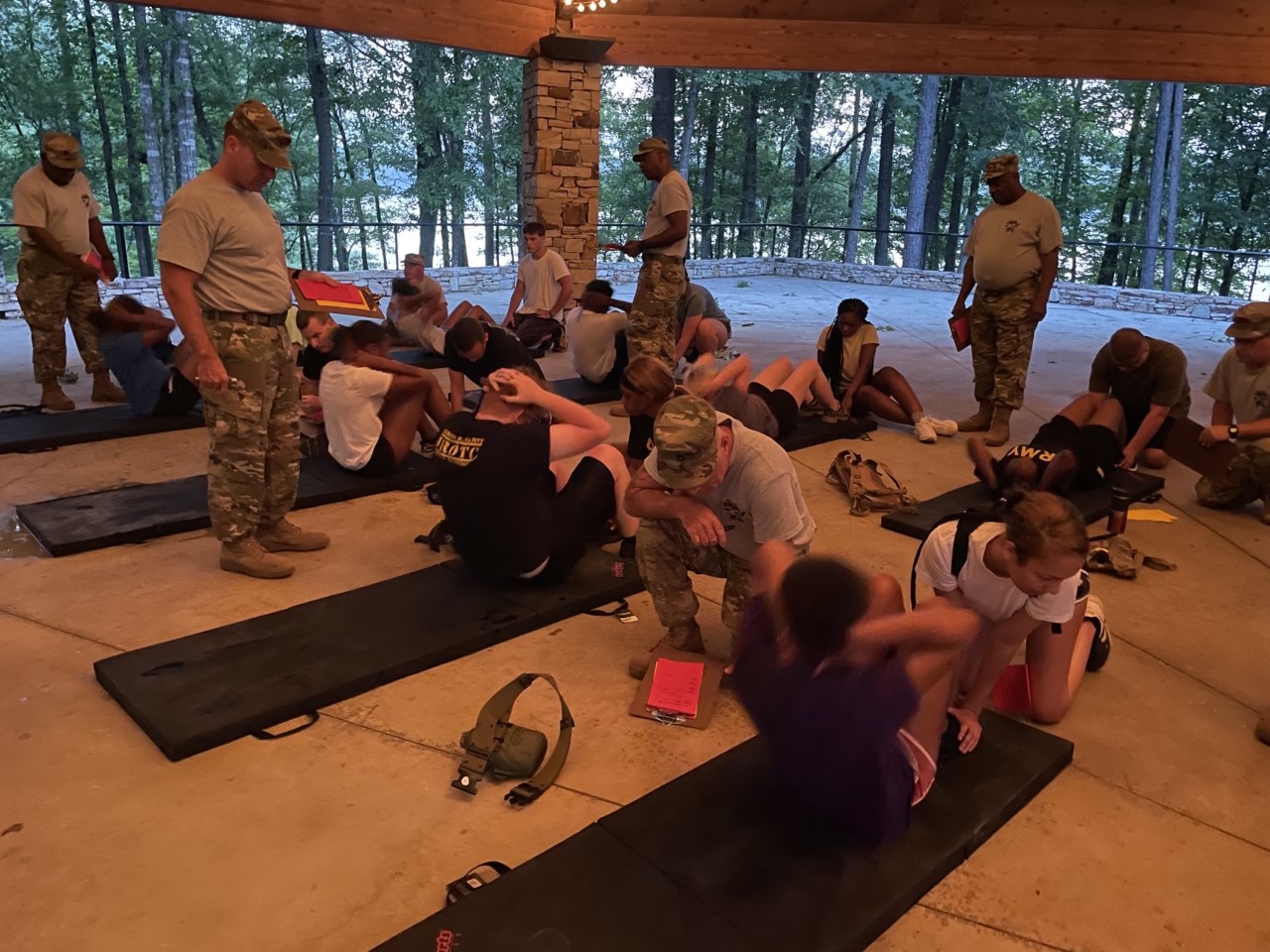 Wetumpka Cadets at JROTC Cadet Leadership Challenge (JCLC - Summer Camp)