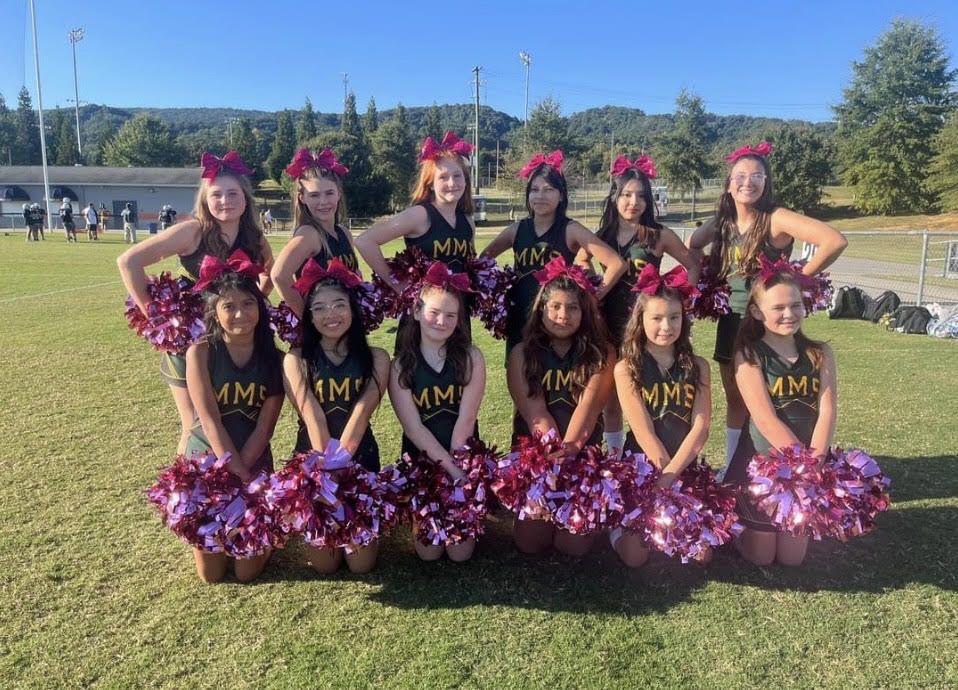 Meadowview Middle School Cheerleaders