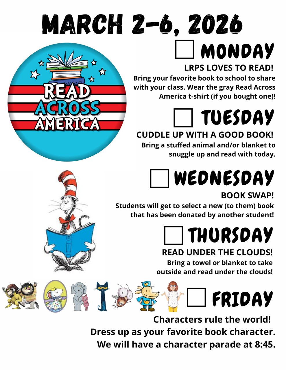 Read Across America Week