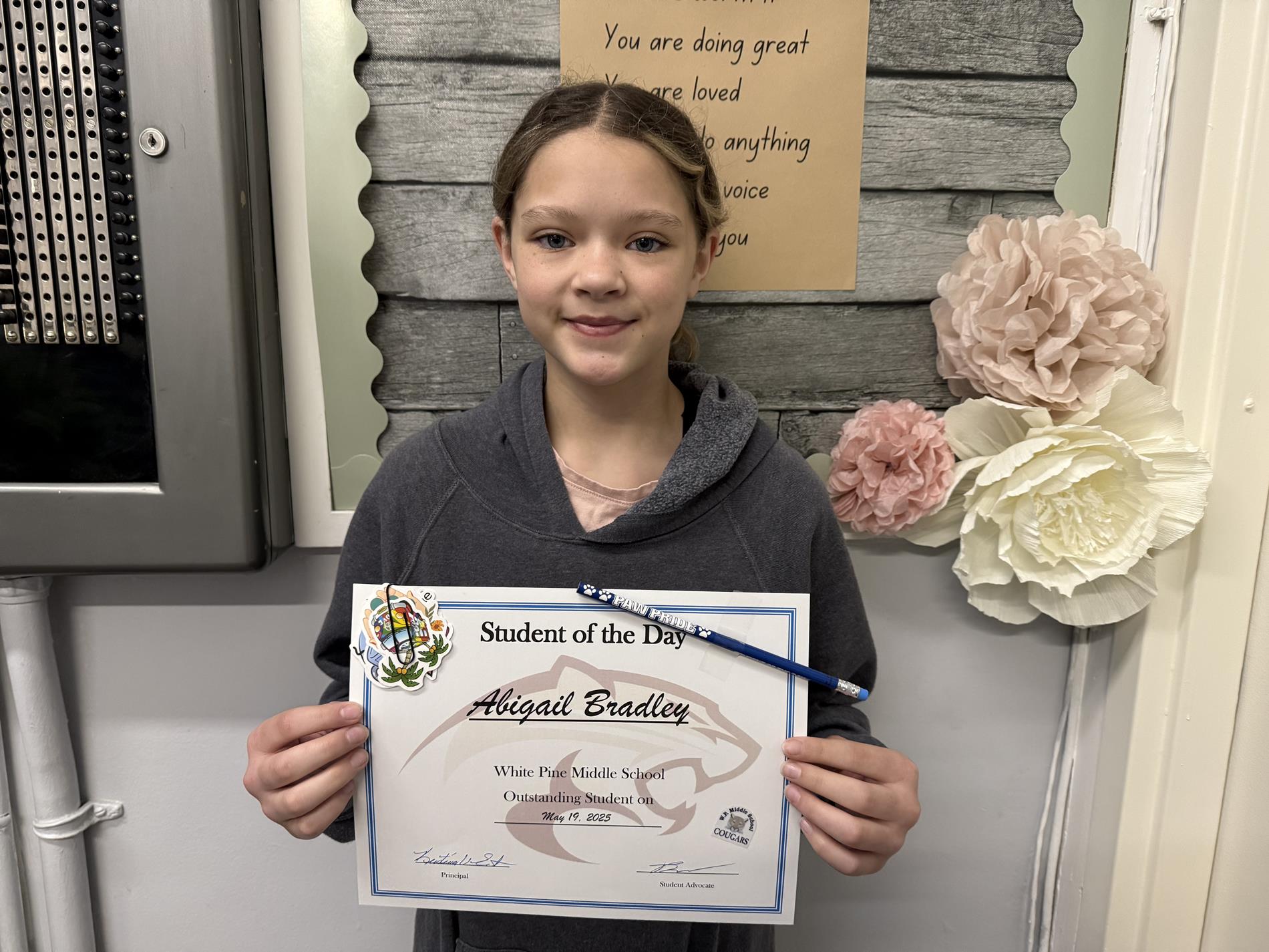 Student of the Day