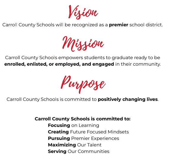 2024-2025 CCS Vision, Mission, & Purpose