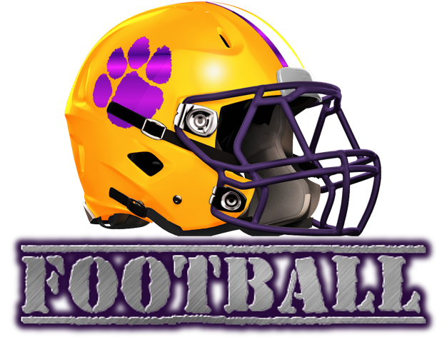 football helmet and the word football