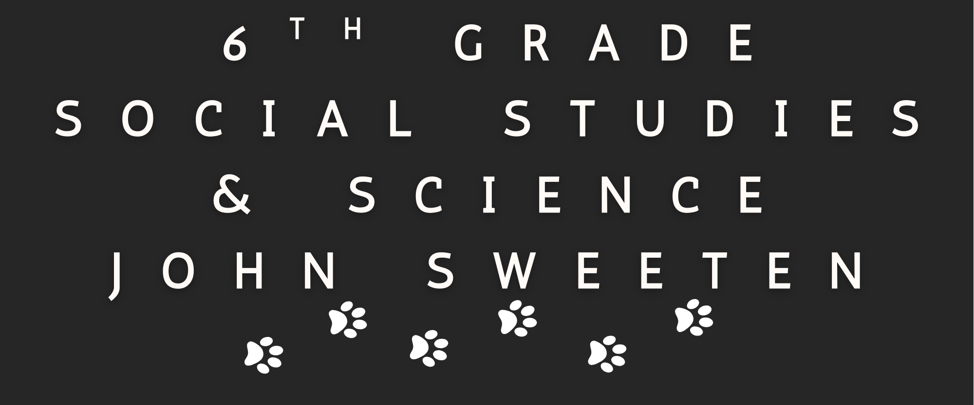 6th Grade Science & Social Studies