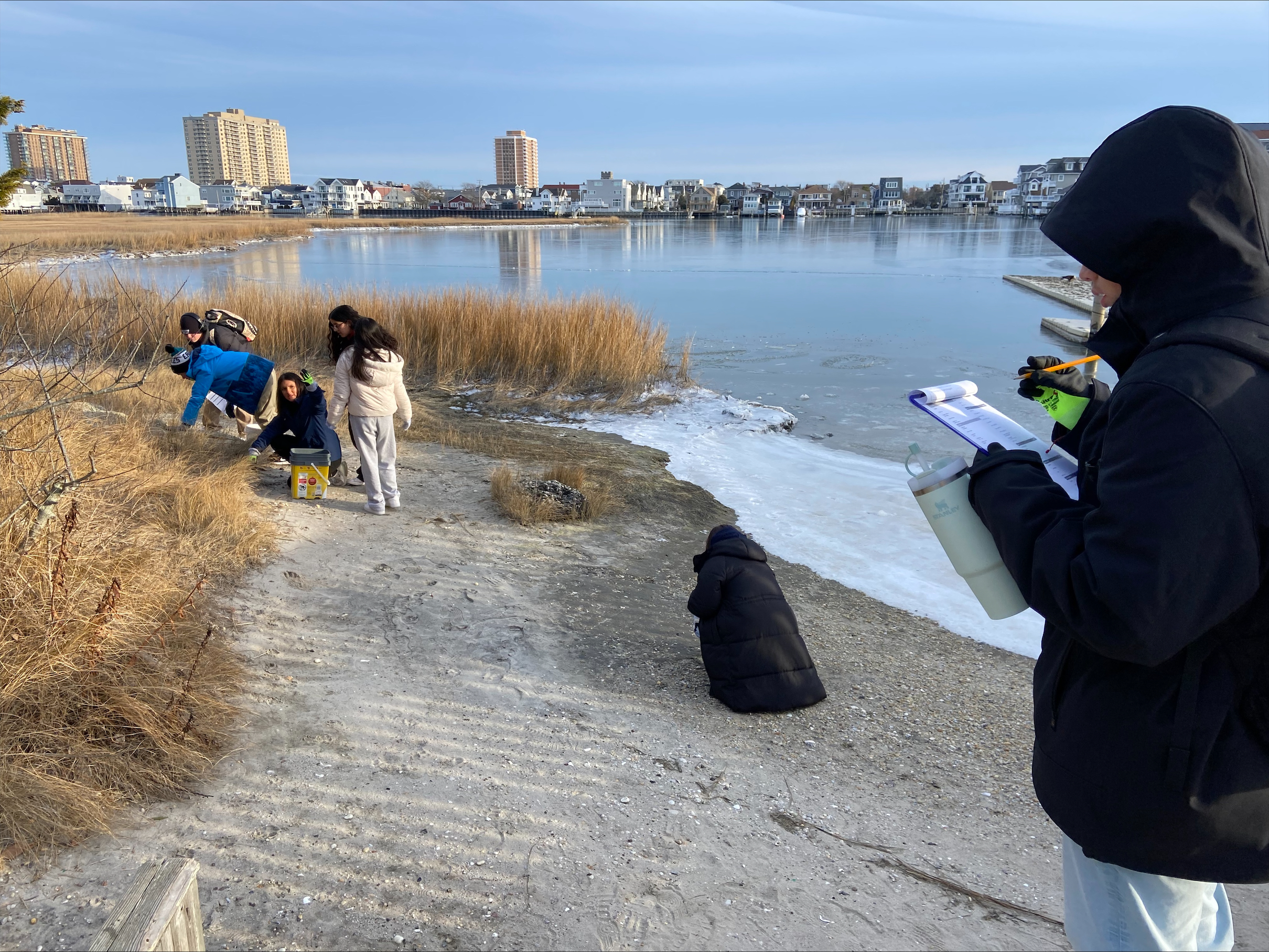 VECC Beach cleanup Dec 2024