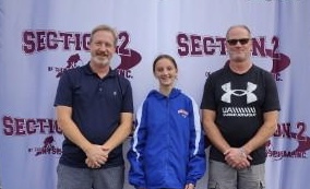 Samantha with coaches