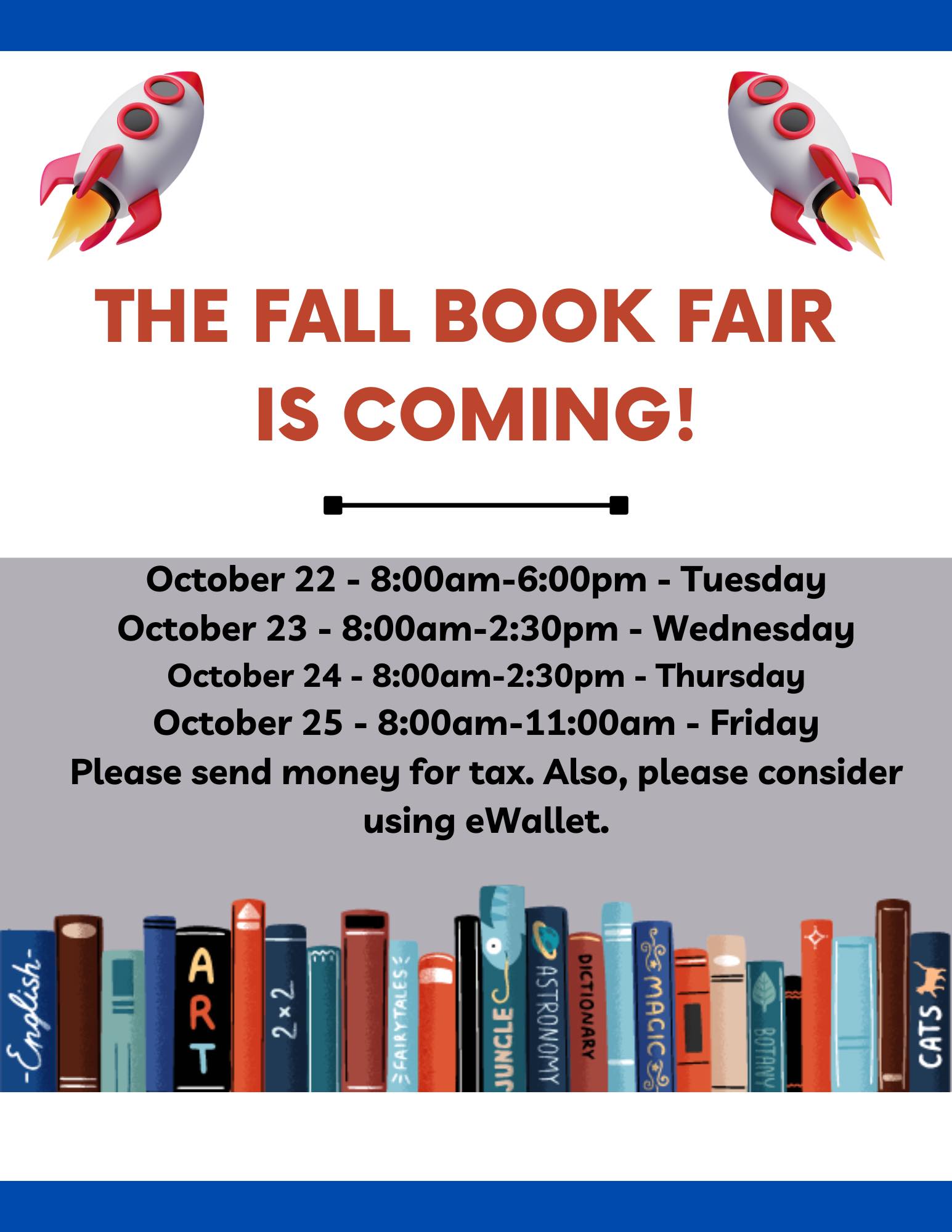 The Fall Book Fair