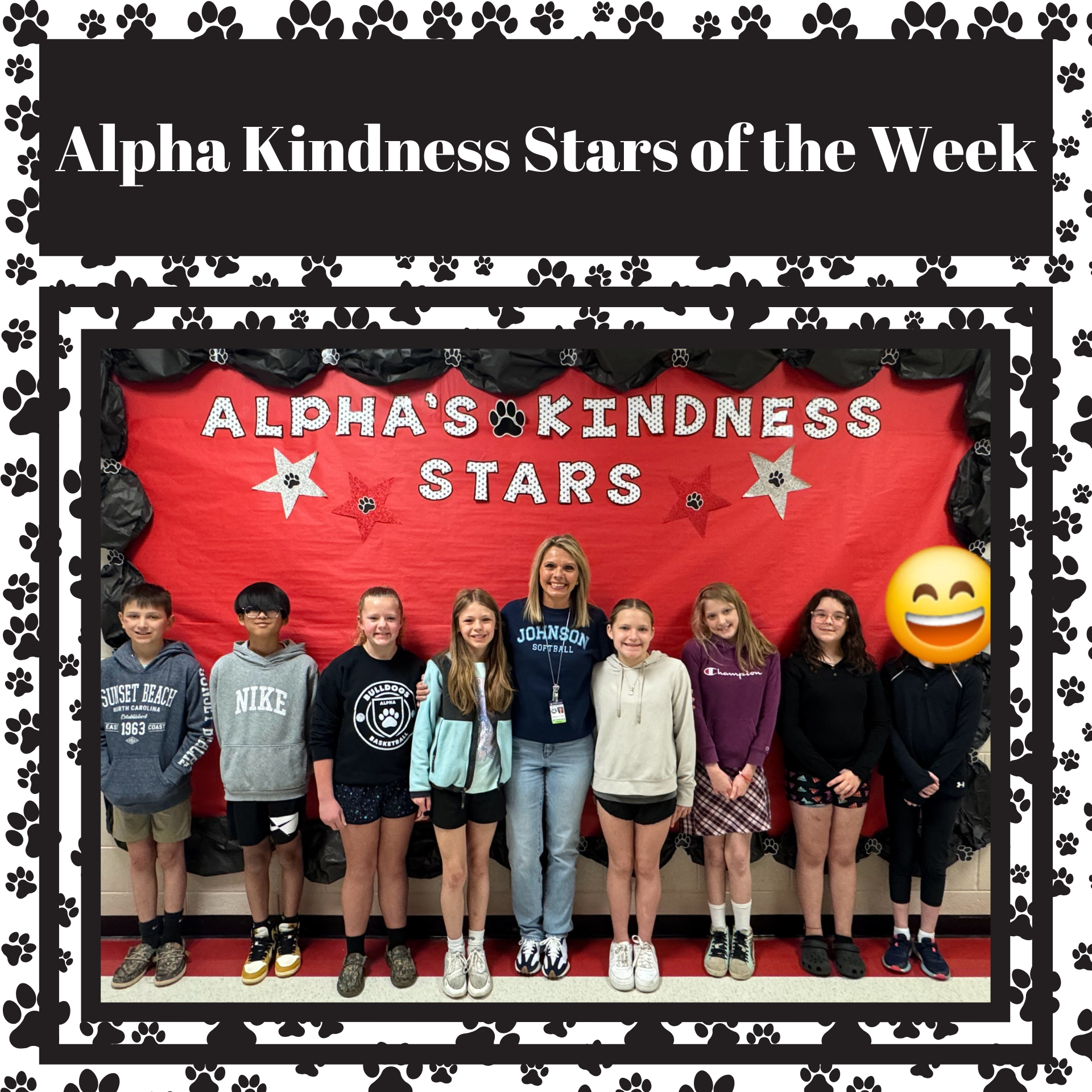 Alpha Kindness Stars of the Weeks