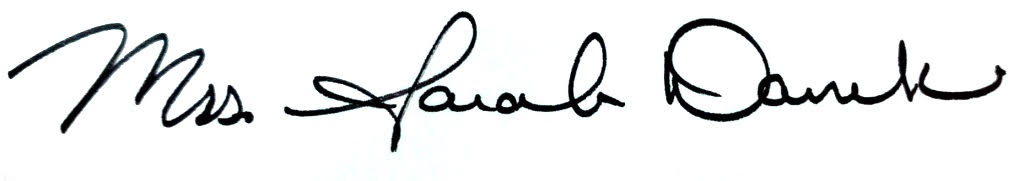 Sarah Danek Signature