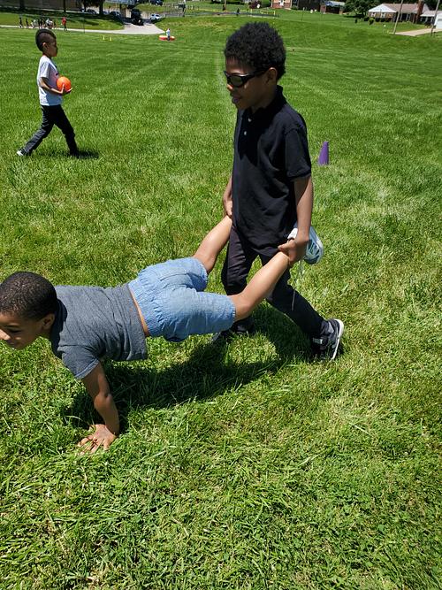 Human Wheelbarrow
