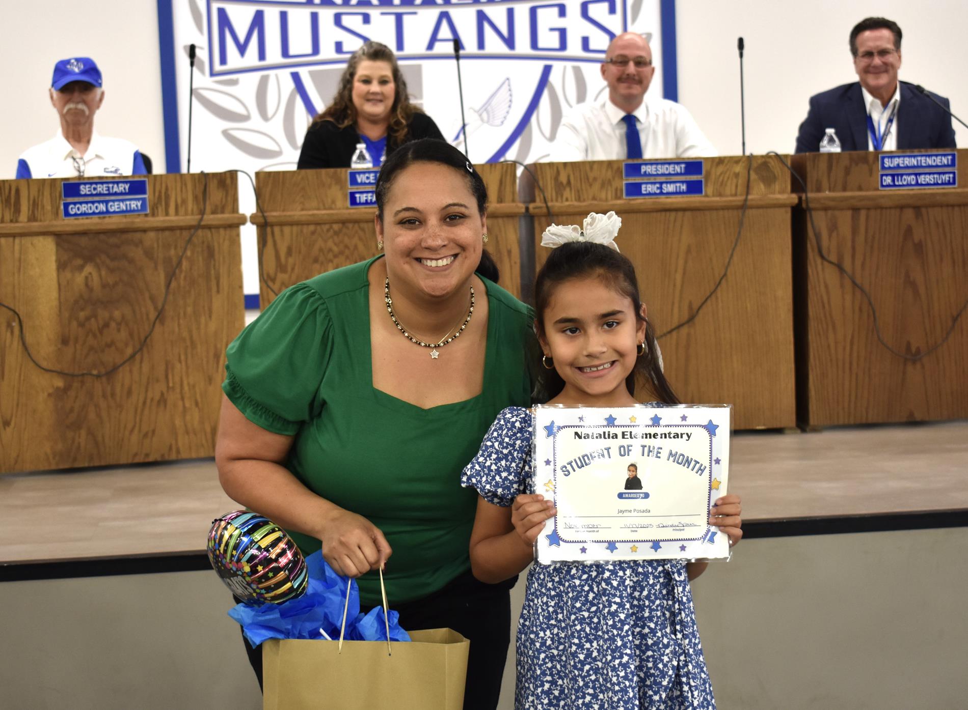 Student of the Month - November 2025 - Elementary