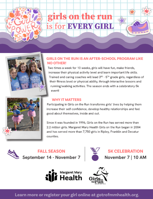 Sign up for Girls on the Run