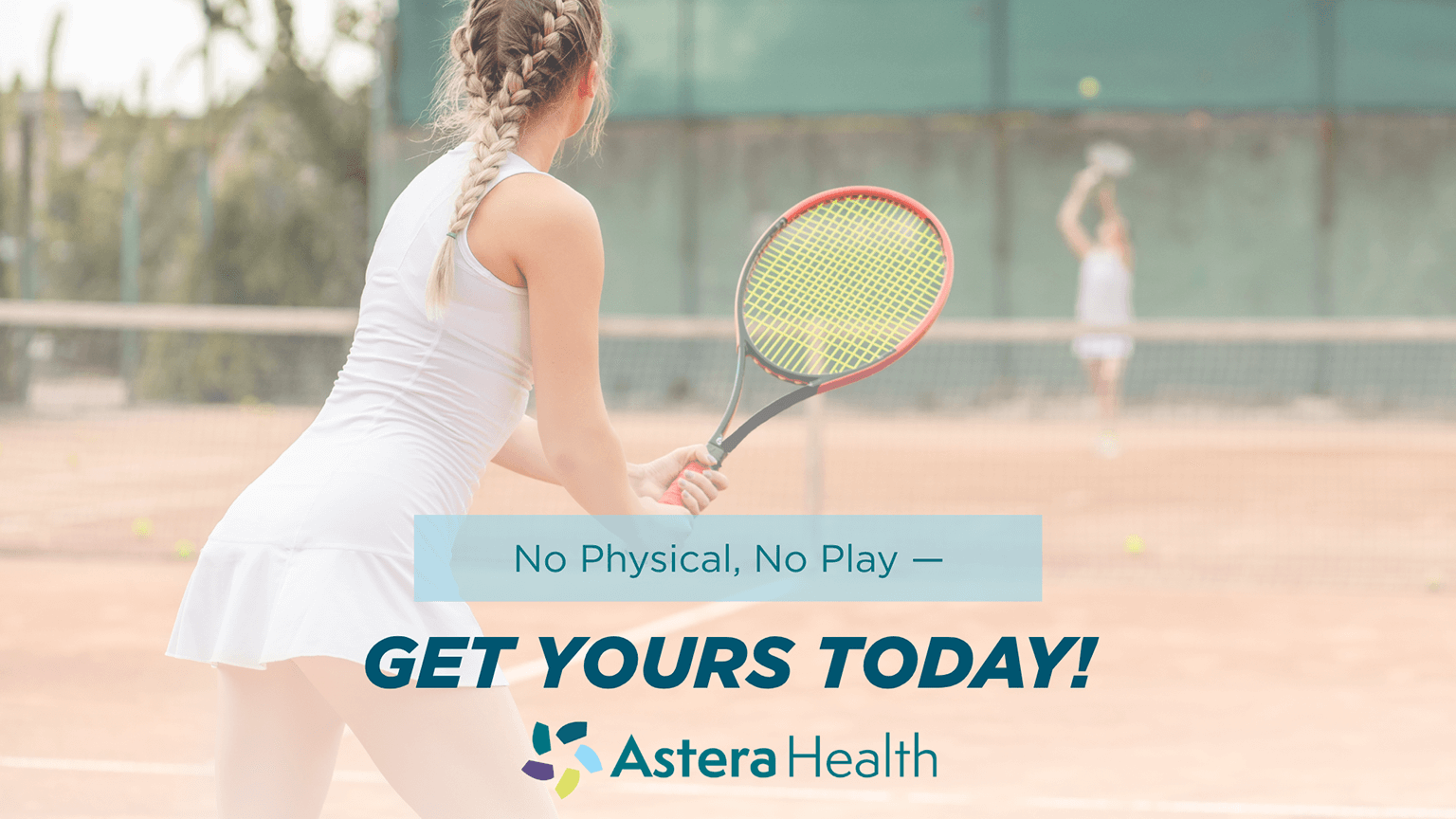 No Physical - No Play Graphic
