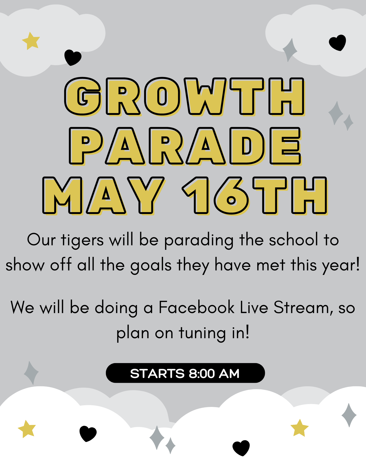 Growth Parade Flyer