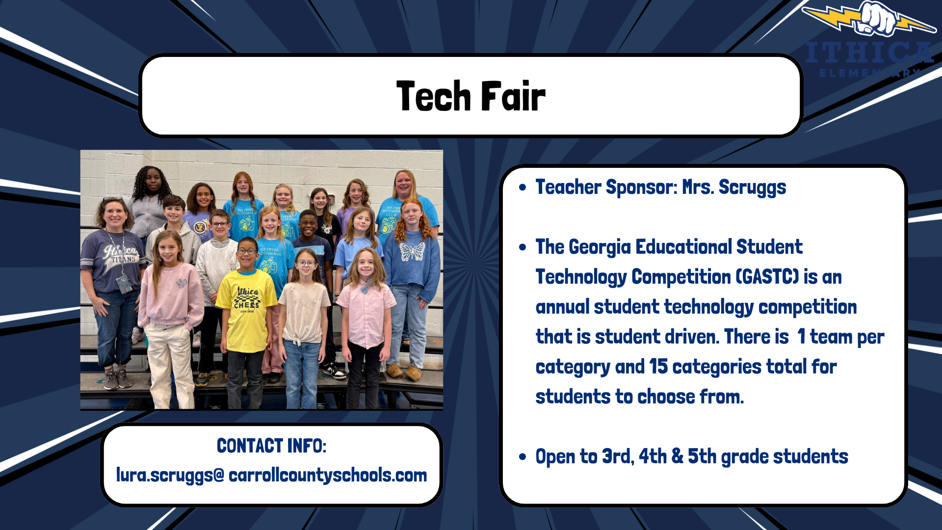 Tech Fair Club Flyer
