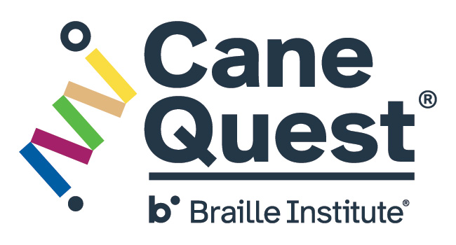 logo of cane quest by braille challenge