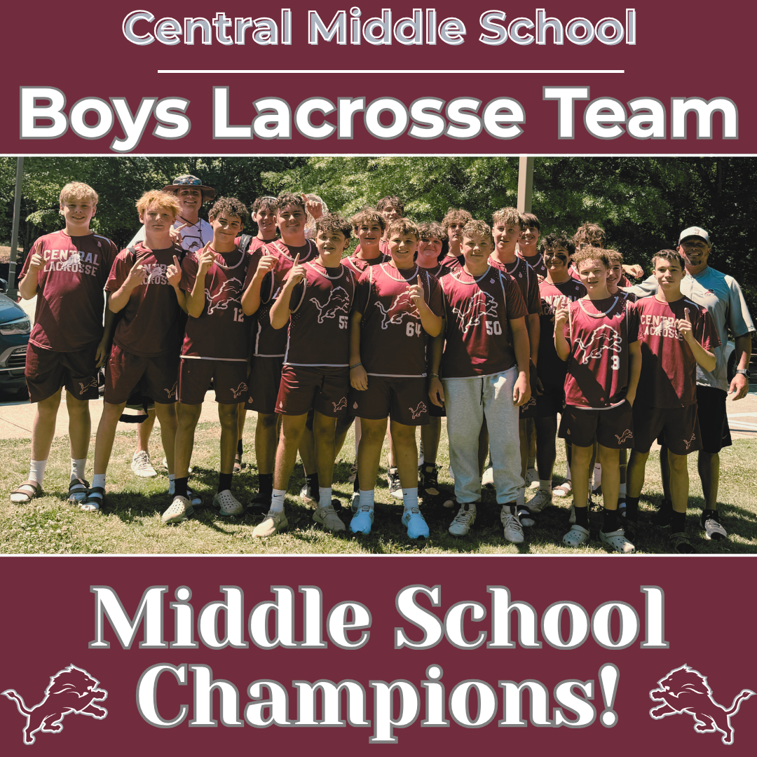 boys lacrosse middle school champions