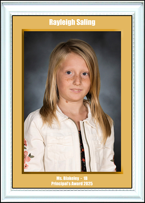 1B Principal's Award