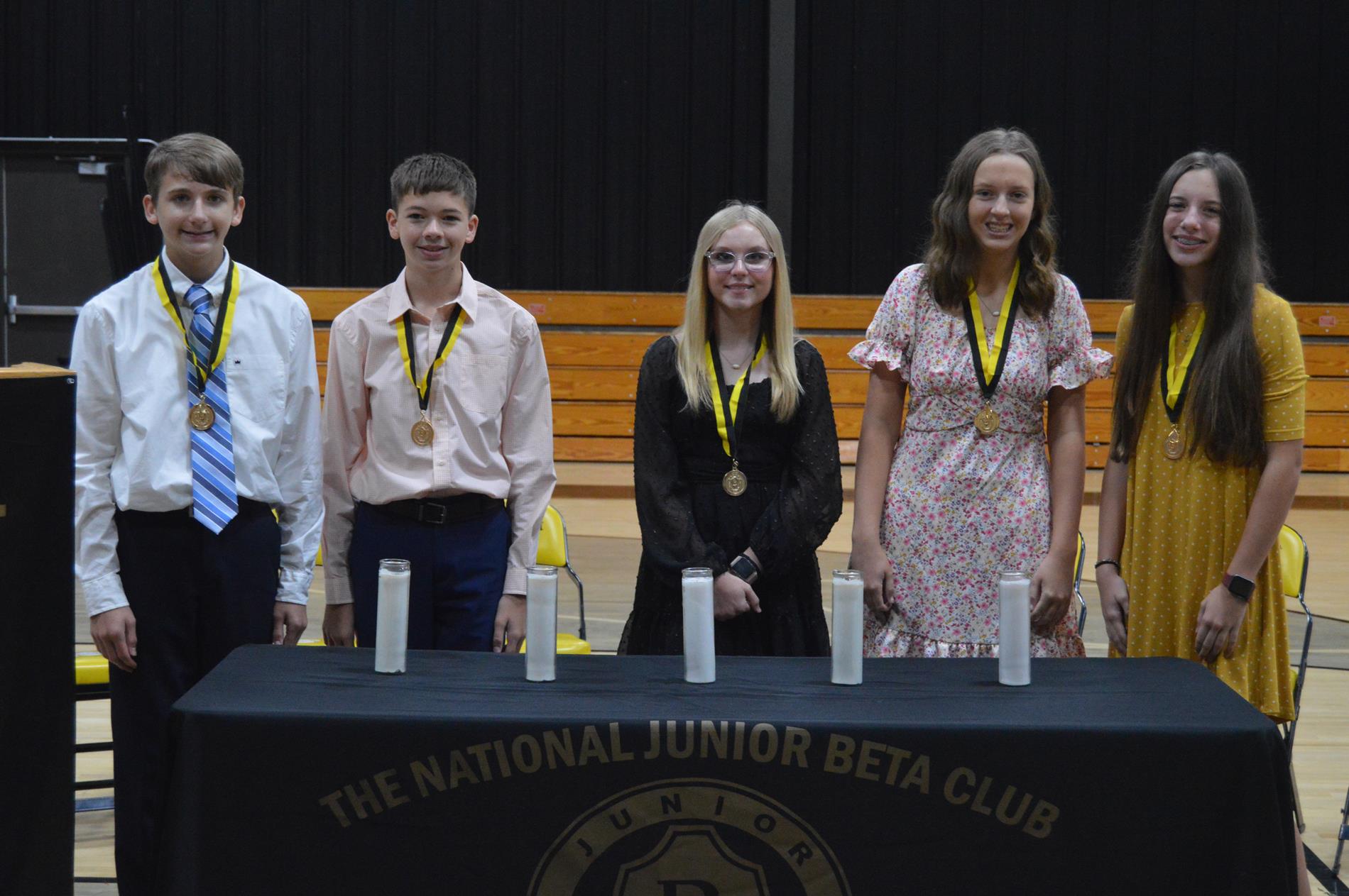 Jr. Beta New officers