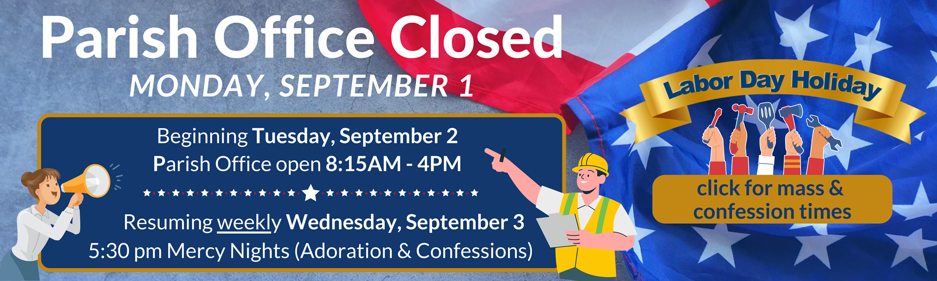 Labor Day Office Closed