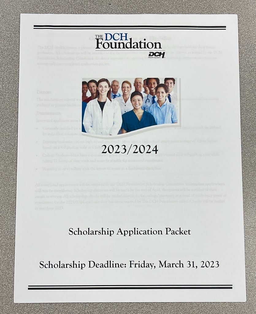 The DCH Foundation Application 