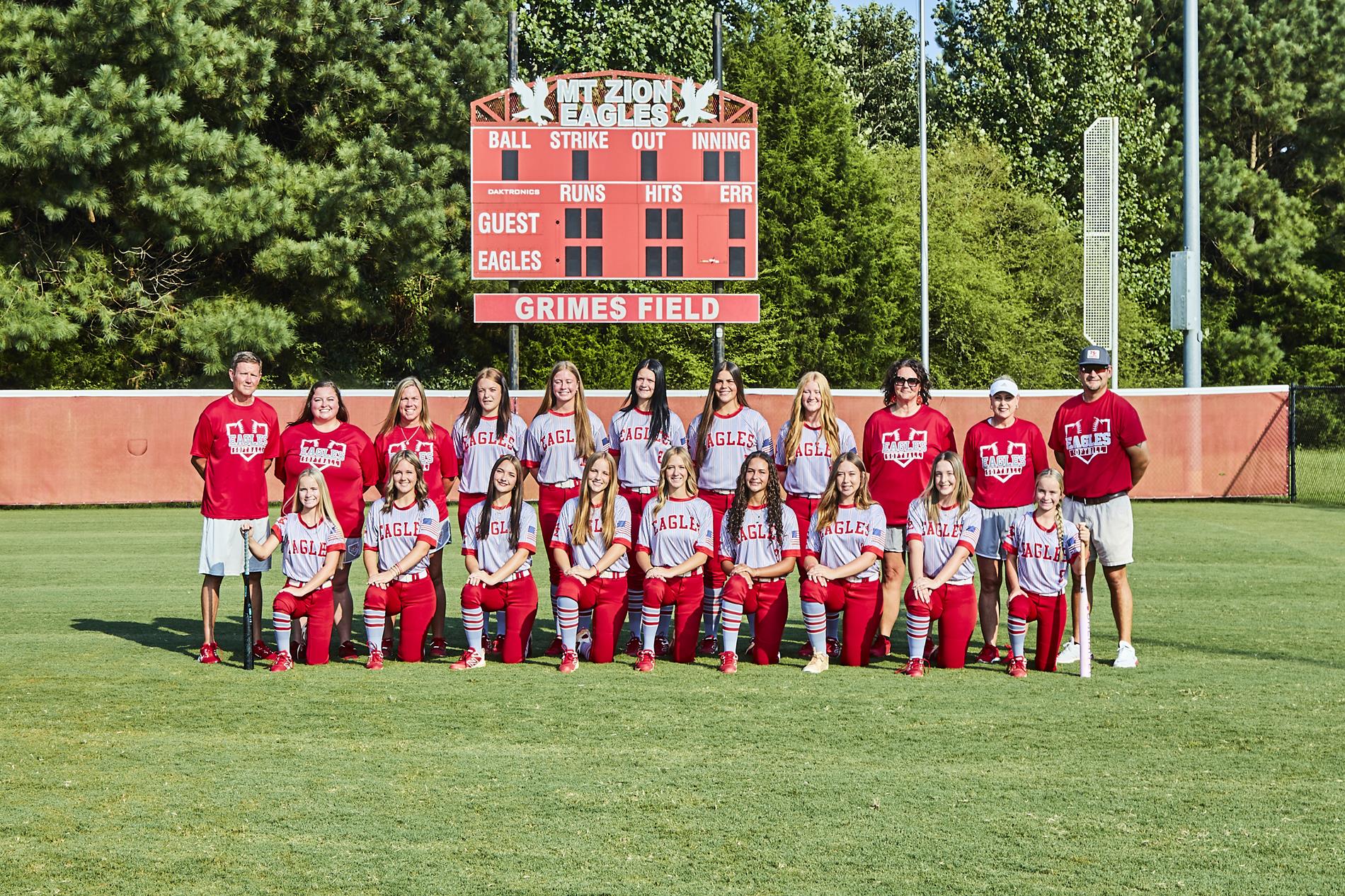 Softball Team Picture