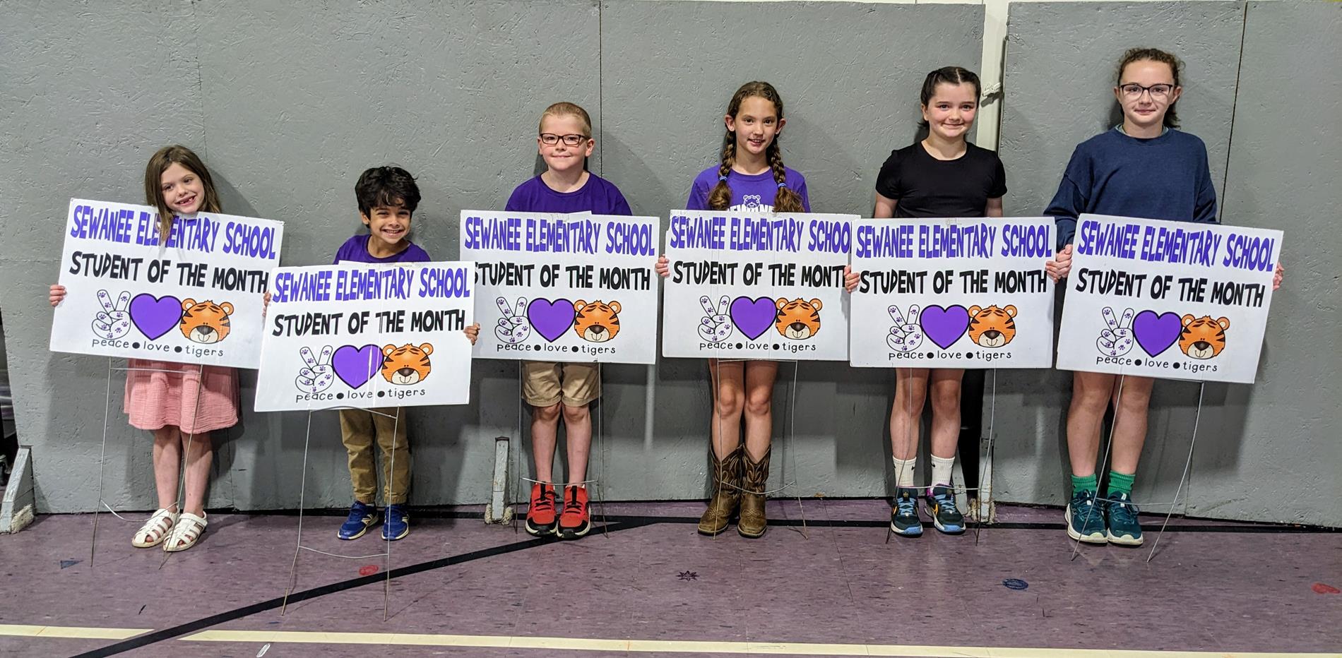 May students of the Month