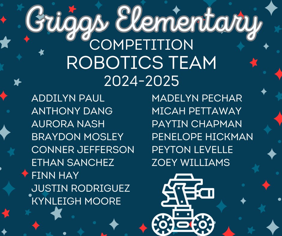 Griggs Robotics Team 2024-2025