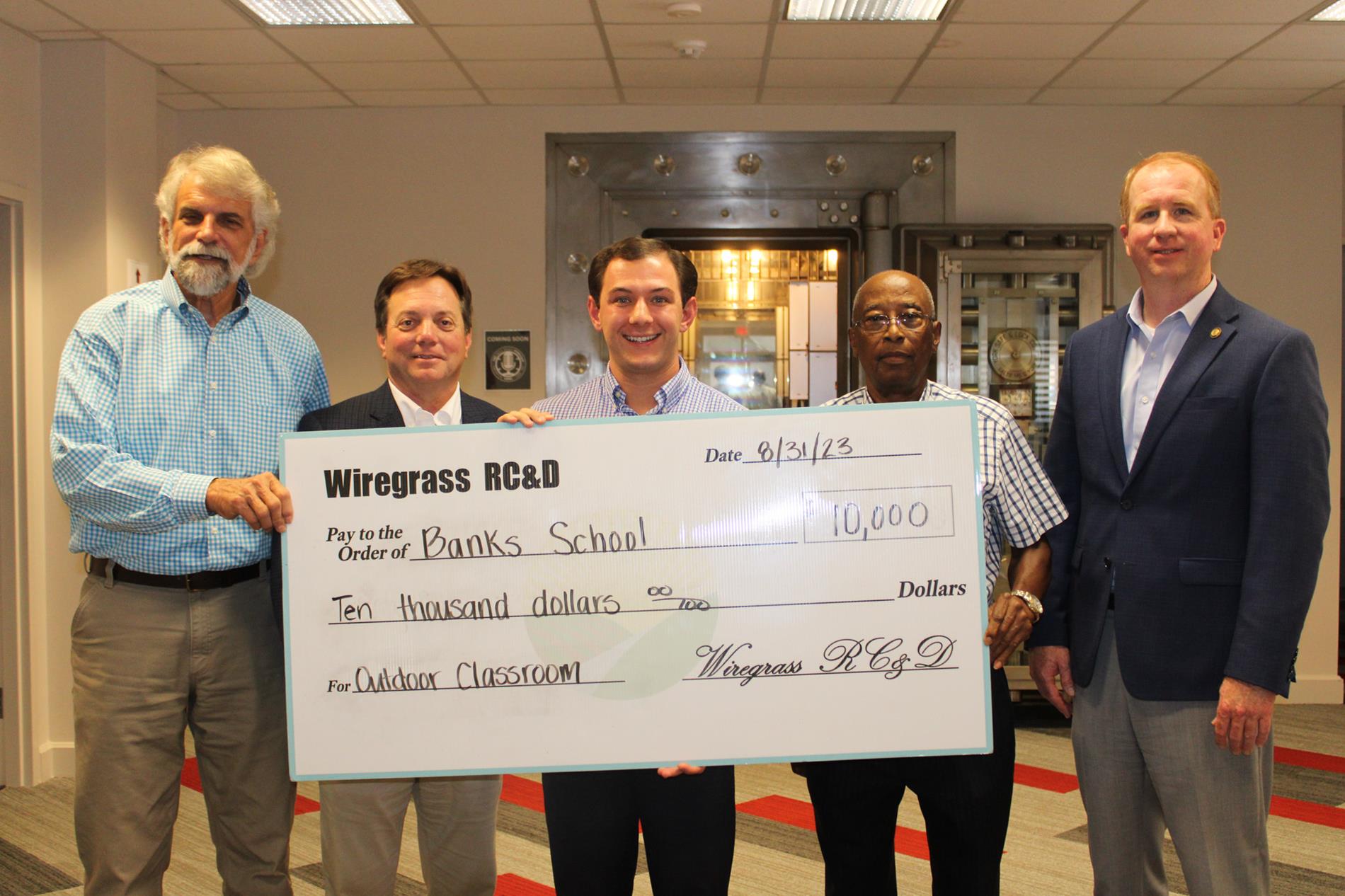 Banks - grant from wiregrass RC&D