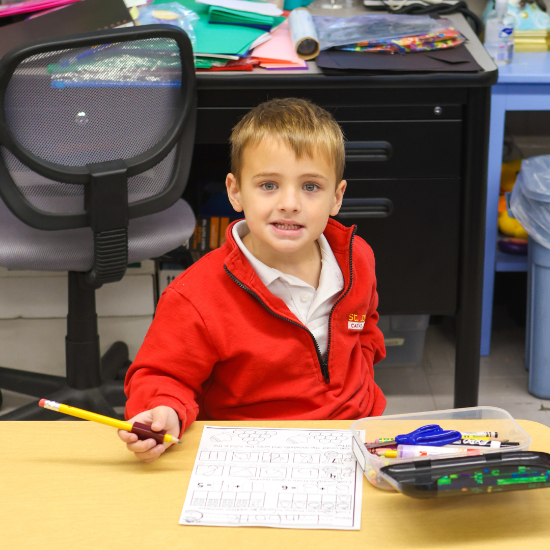 kindergarten student