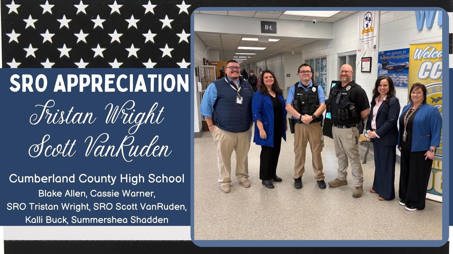 SRO Appreciation Images CCHS
