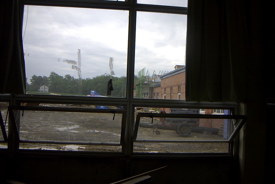 view from cafeteria