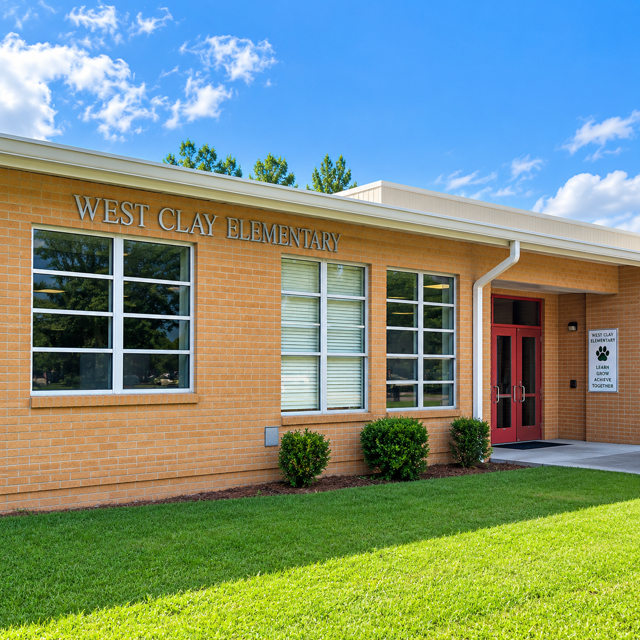 West Clay Elementary School building