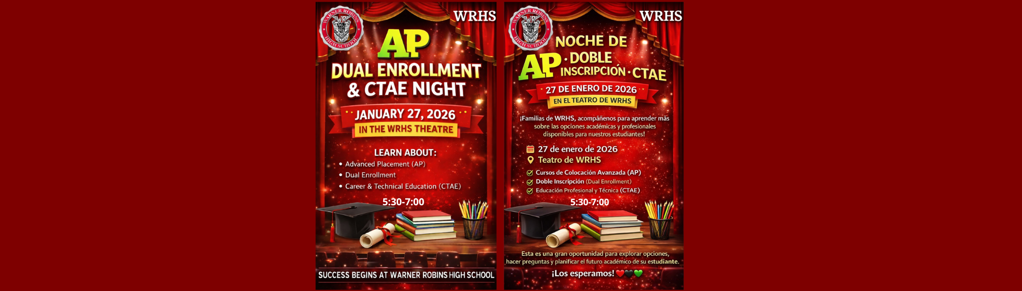 AP, DE, and CTAE Night 1-27-26