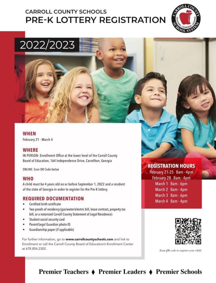 PreK Registration Information PreK Registration Information
