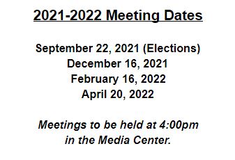 2021-2022 School Council Meeting Dates 2021-2022 School Council Meeting Dates