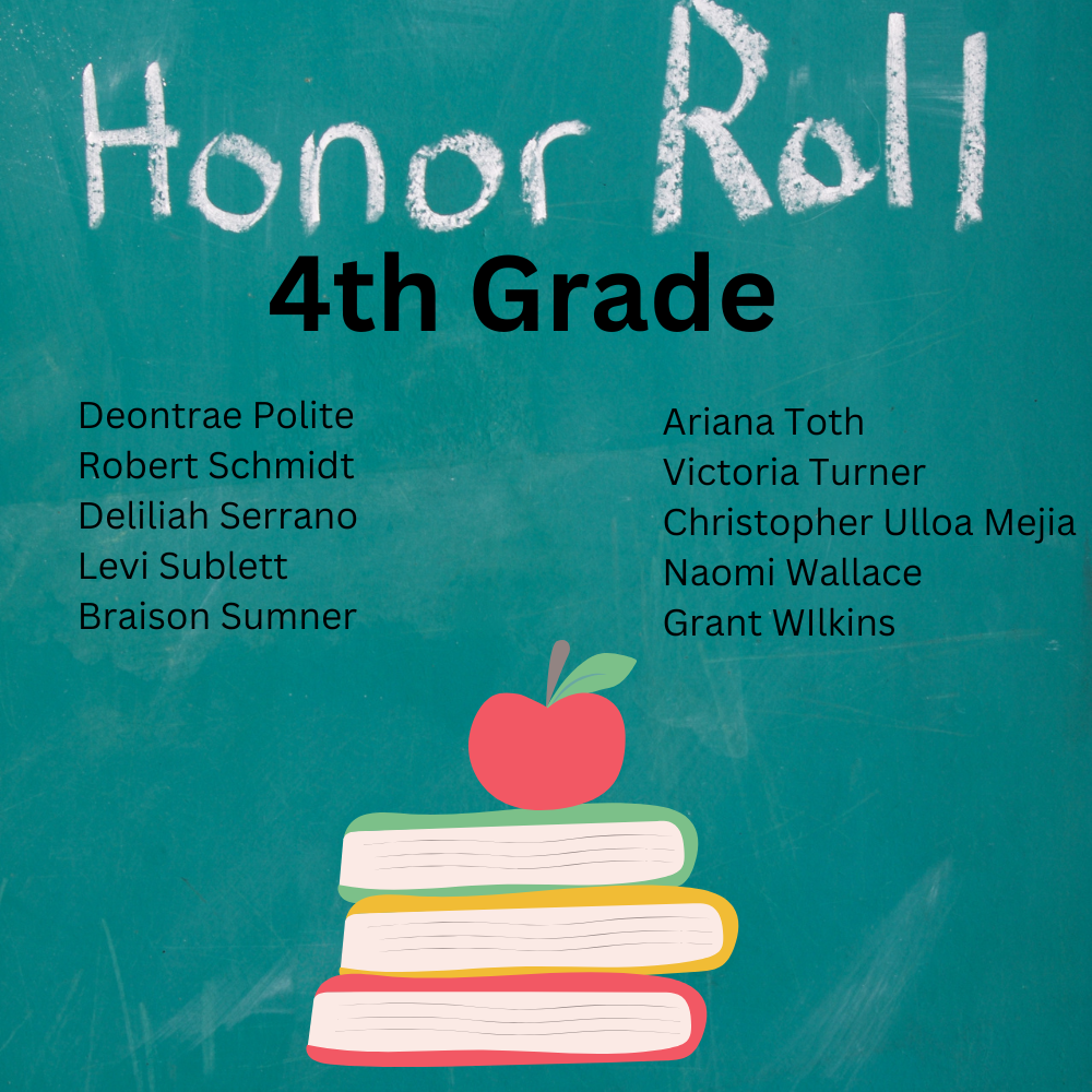 4th Grade Honor Roll