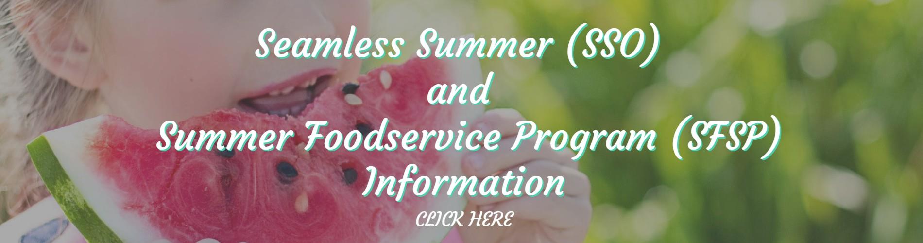 Seamless Summer Food Program Banner