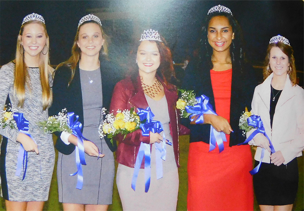 2016 Fall Homecoming Court