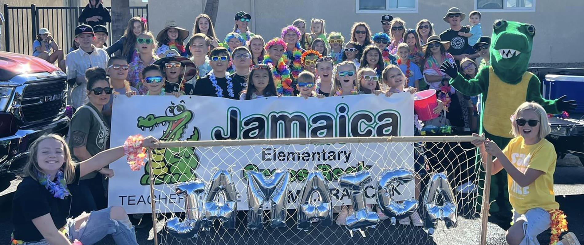 Jamaica students and teachers participated in the 2022 London Bridge Days Parade