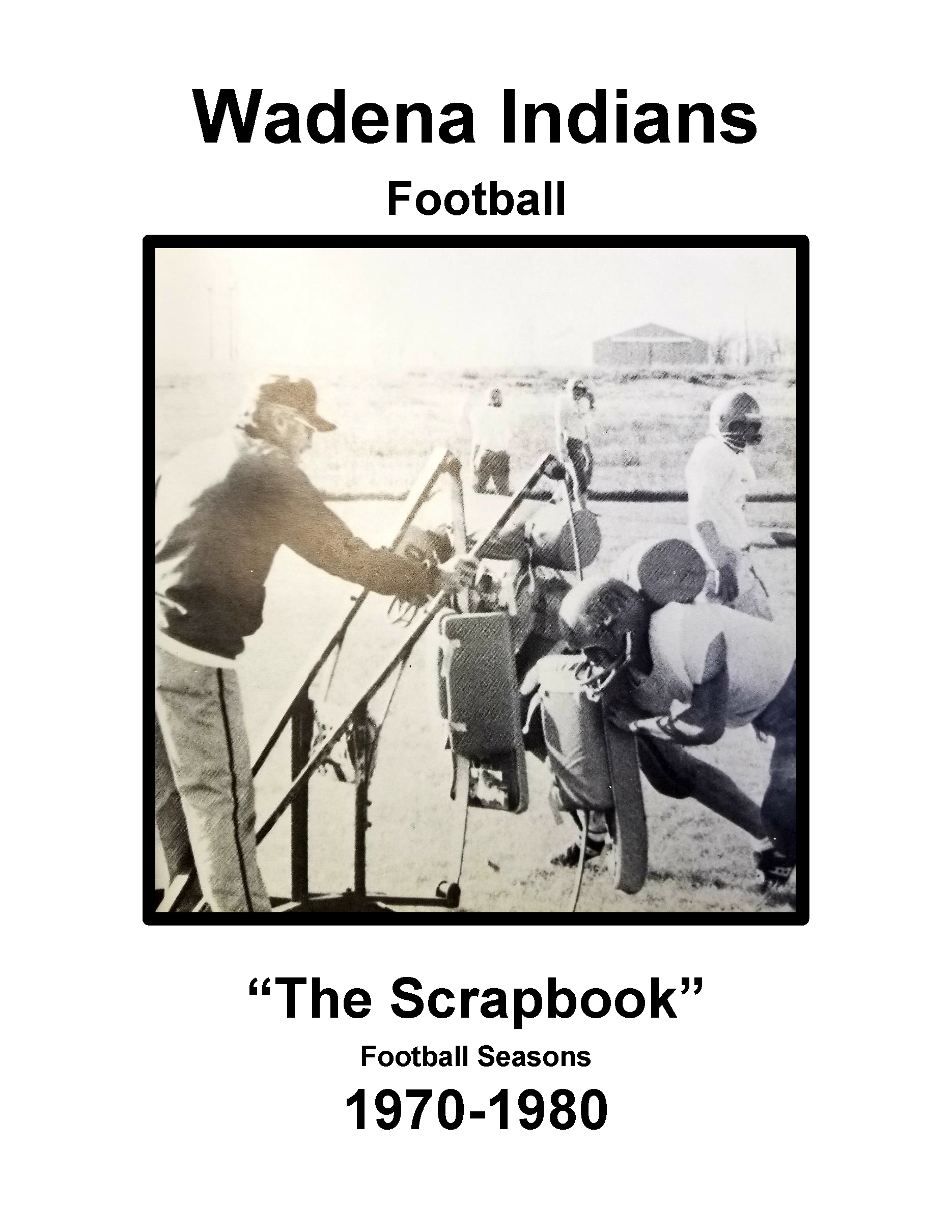 1970-80 Football scrapbook