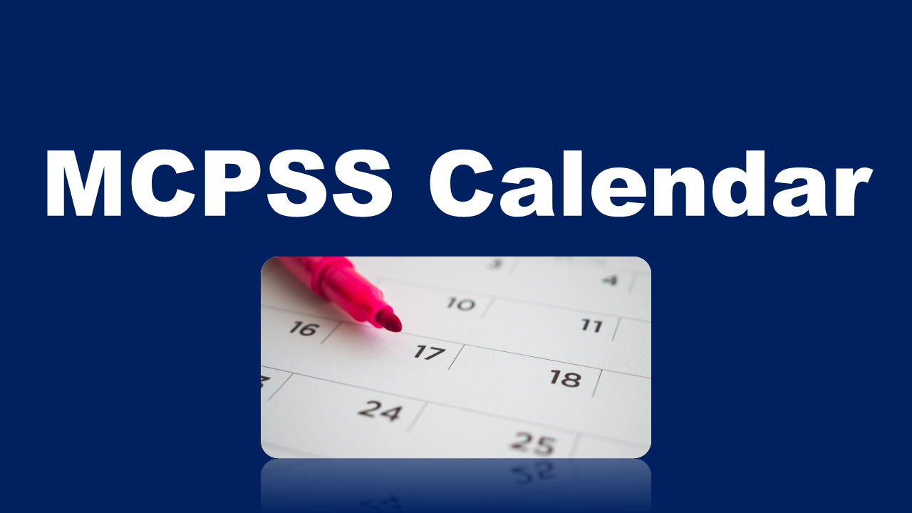 MCPSS calendar