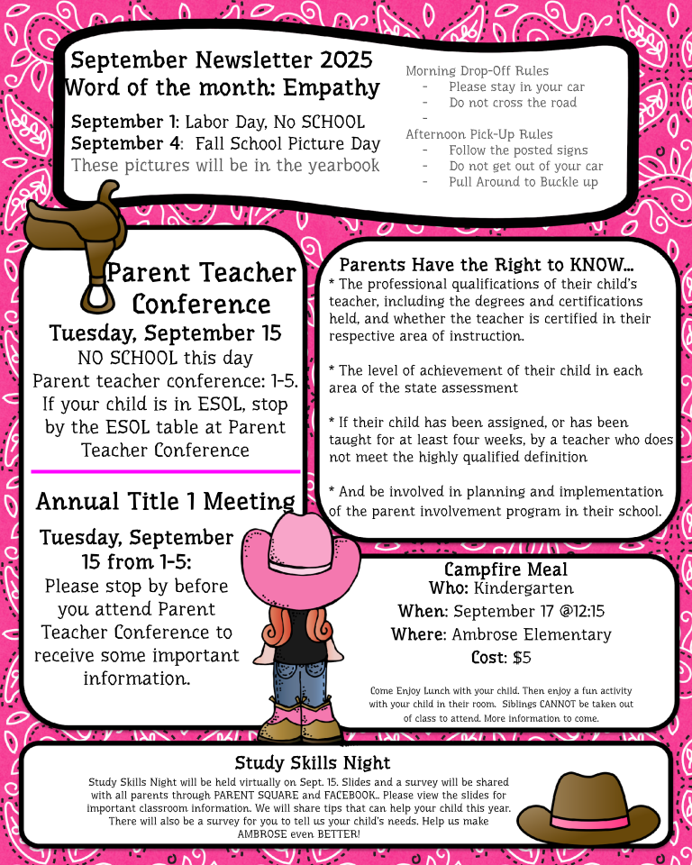 September Newsletter