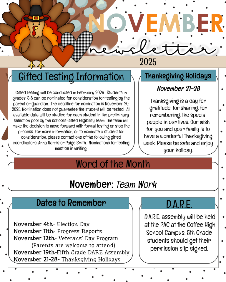November Newsletter